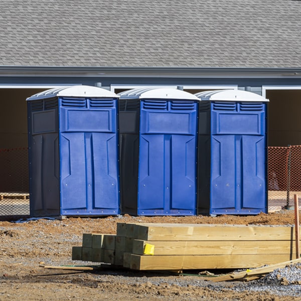 are there any restrictions on where i can place the porta potties during my rental period in Clyman WI